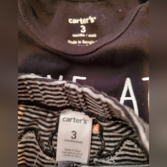 Baby Carter's Halloween Outfit 3 months unisex "Love at First Bite" - Picture 5 of 5